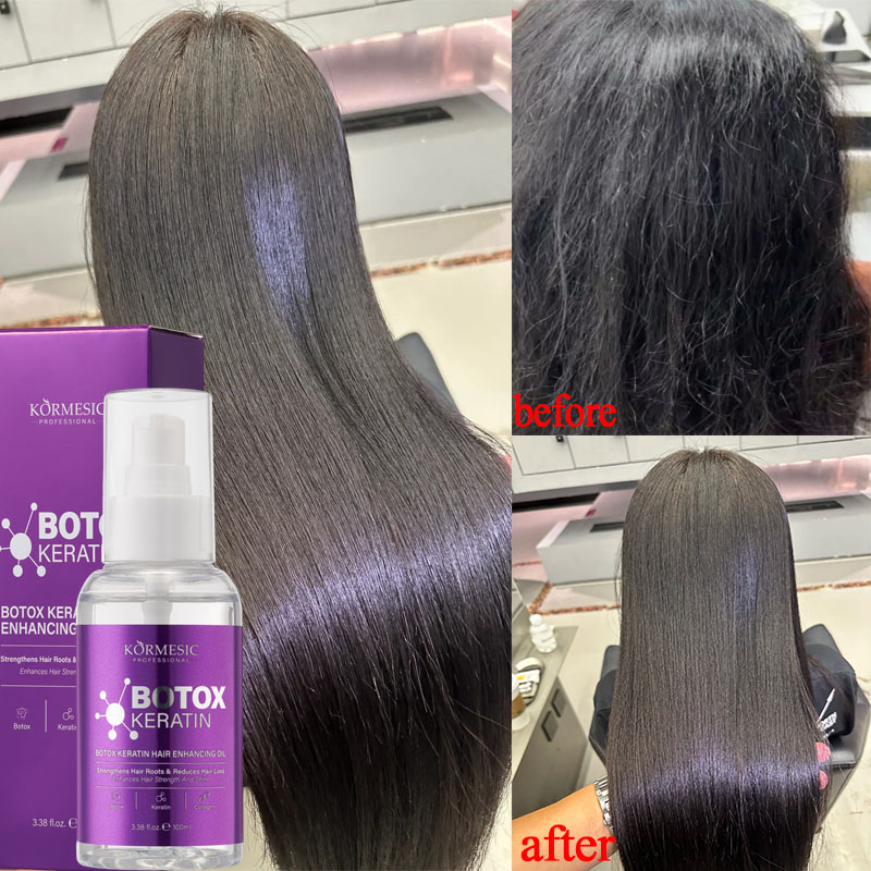 Hair Care Korean Products - Magic Keratin Hair Enhancing Oil Fast