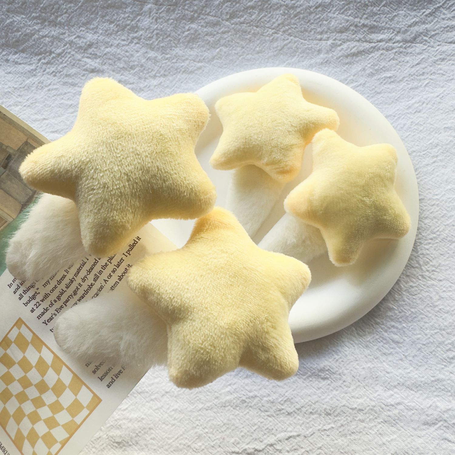 Cute Cream Yellow Plush Star B - Hair Care Lotion recension och pris