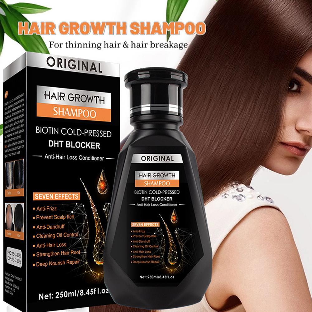 250ML Biotin Shampoo With Comb - Hair Care Dandruff recension och pris