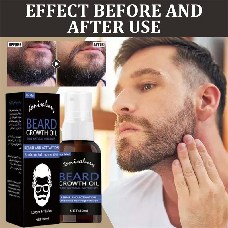 Beard Growth Oil Beard Wax Bal - Hair Care Products recension och pris