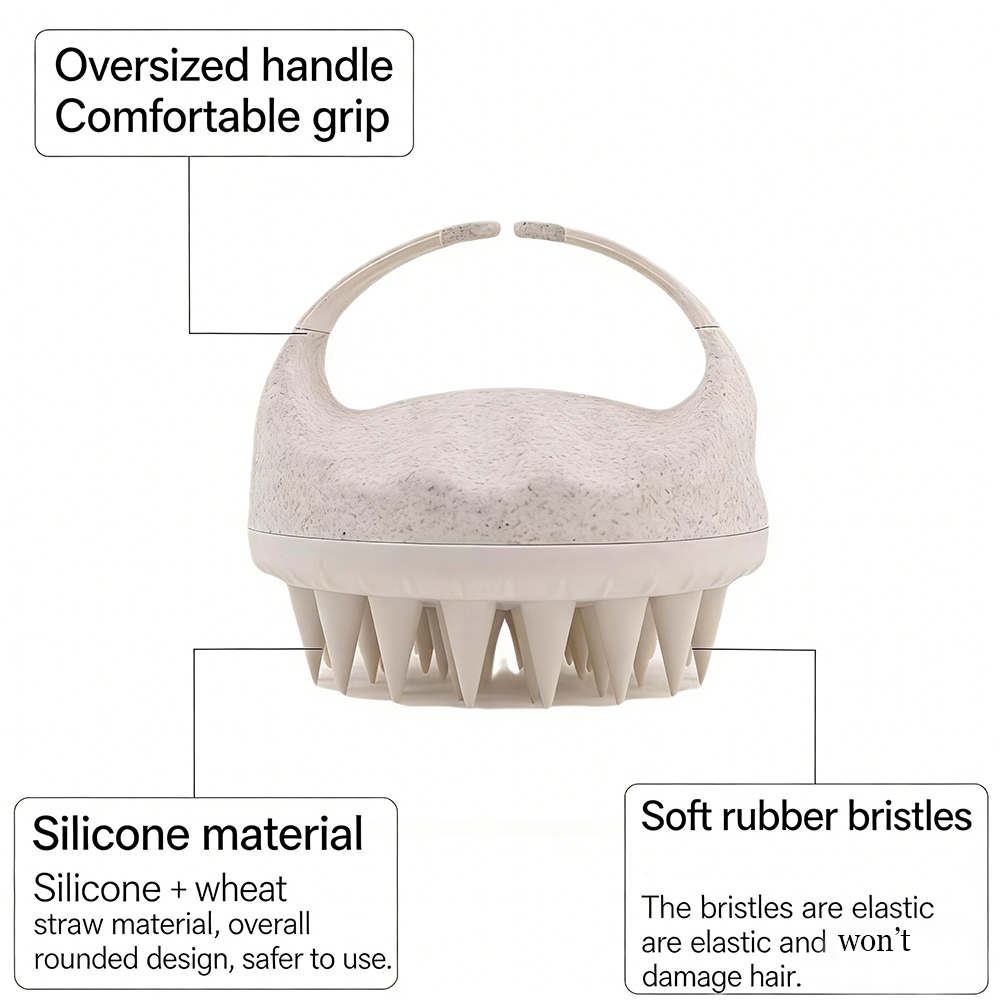 Scalp Massage Brush Scalp Clea - Hair Care Dandruff recension och pris
