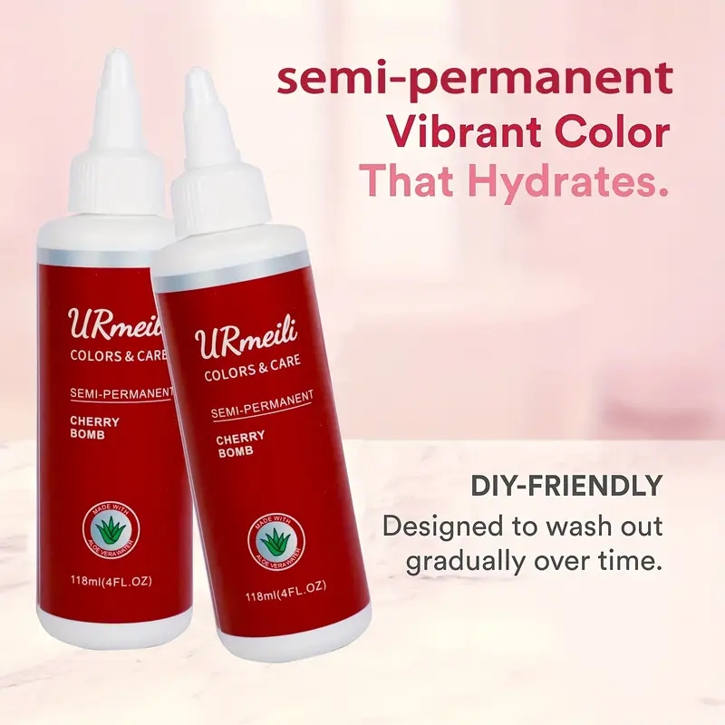 Natural Hair Color Cream Semi- - Hair Care Lotion recension och pris