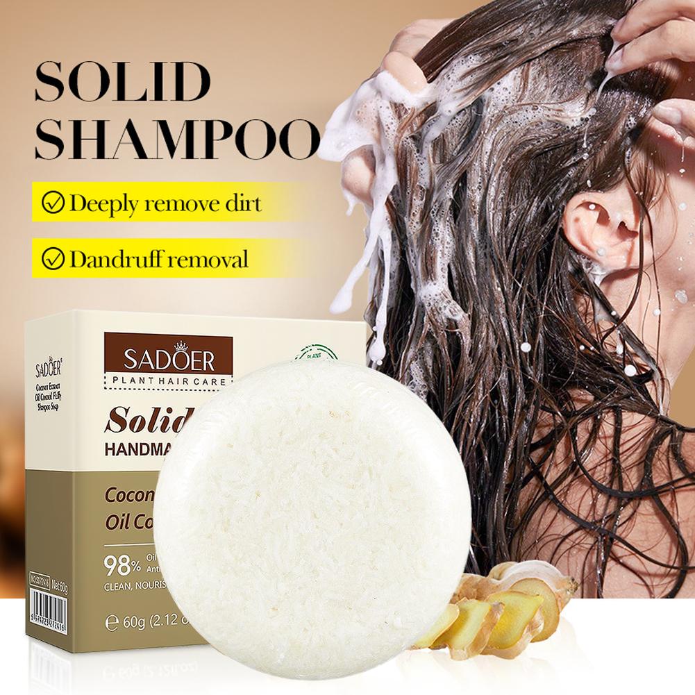 Natural Coconut Shampoo Bar fo - Hair Care Dandruff recension och pris